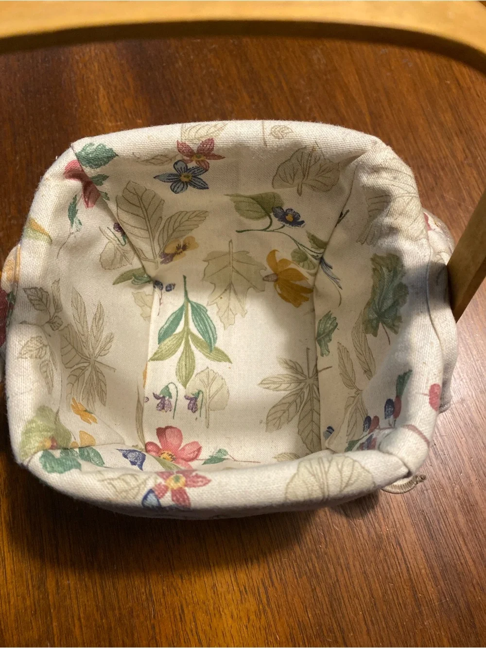 Longaberger handwoven basket